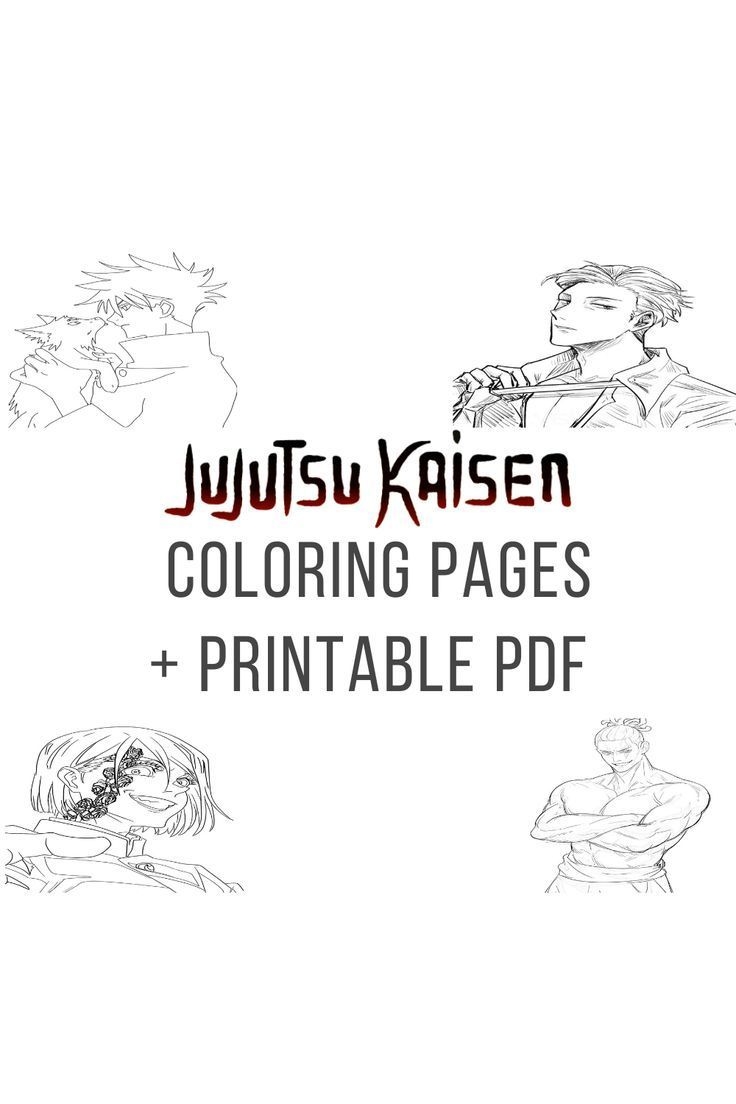 jujutsu kaisen coloring pages jujutsu kaisen coloring pages