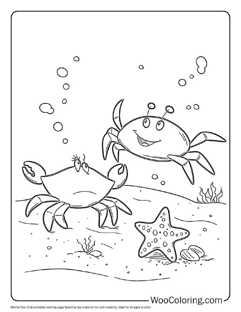 100 Crab Coloring Pages Free PDF To Print Woo Coloring 100 Crab Coloring Pages Free PDF To Print Woo Coloring
