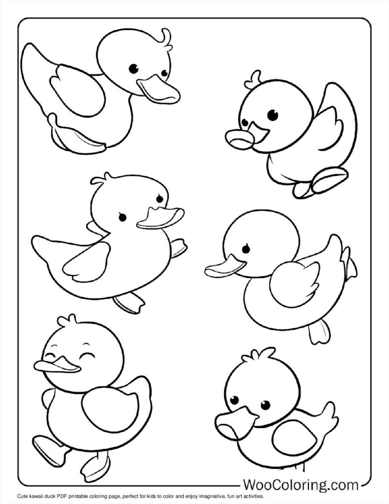 100 Duck Coloring Pages Free PDF To Print Woo Coloring 100 Duck Coloring Pages Free PDF To Print Woo Coloring