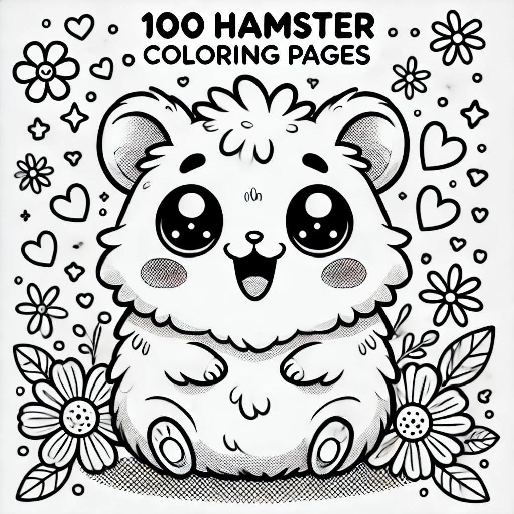 100 Hamster Coloring Pages PDF Cute Hamster Designs For Kids And Adults Printable Hamster Art Fun Hamster Coloring Book Etsy 100 Hamster Coloring Pages PDF Cute Hamster Designs For Kids And Adults Printable Hamster Art Fun Hamster Coloring Book Etsy