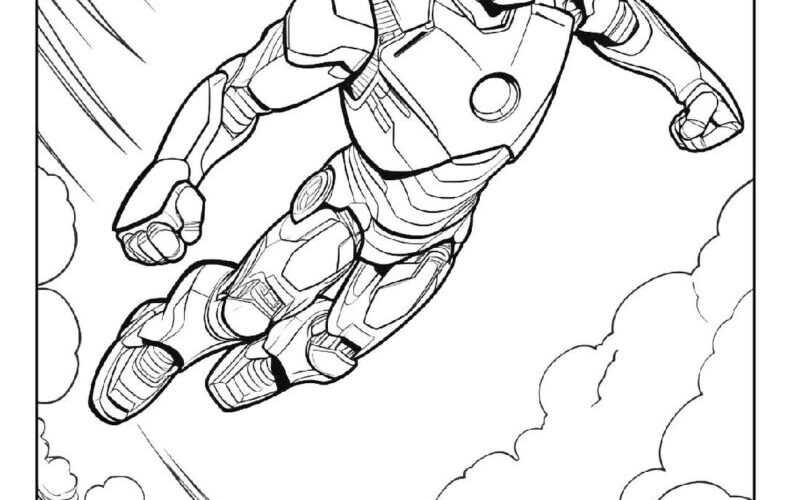 100 Iron Man Coloring Pages Free PDF To Print Woo Coloring