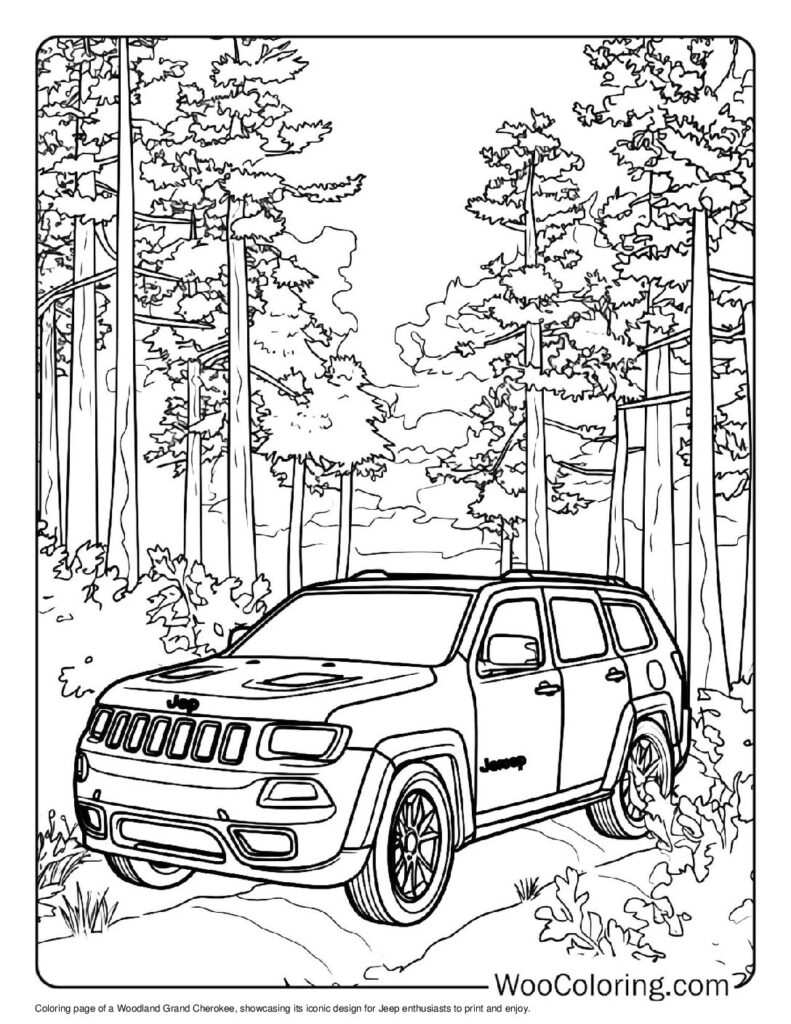 100 Jeep Coloring Pages Free PDF To Print Woo Coloring