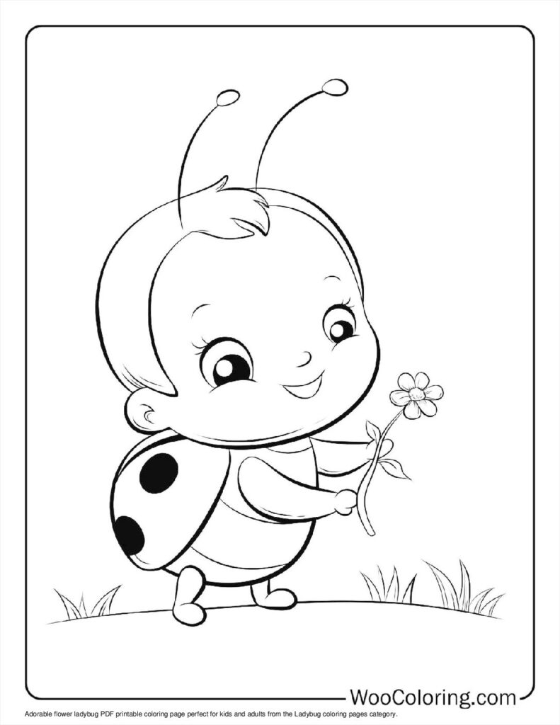 ladybug coloring page