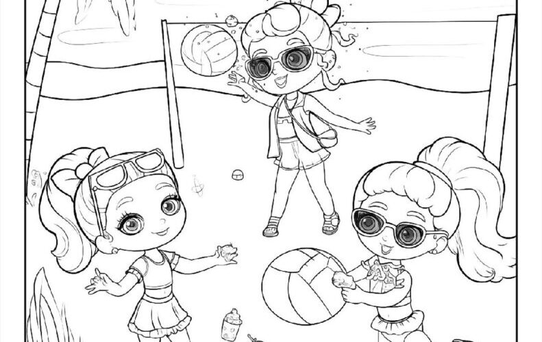 100 LOL Surprise Coloring Pages Free PDF To Print Woo Coloring