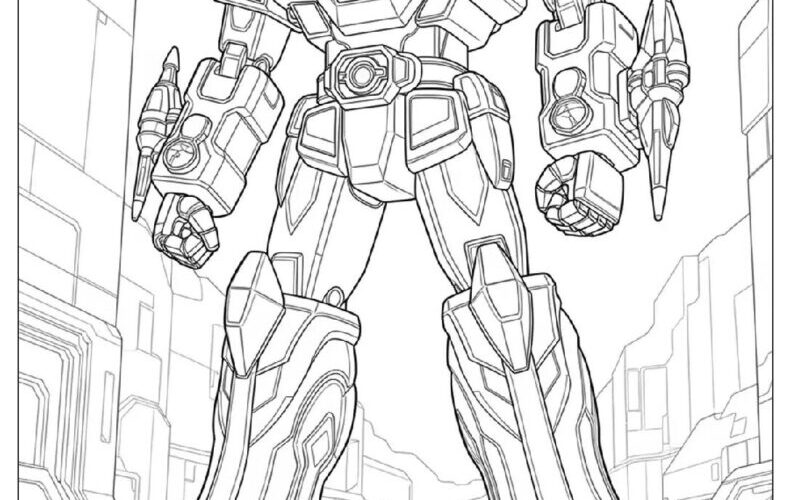 100 Robot Coloring Pages Free PDF To Print Woo Coloring