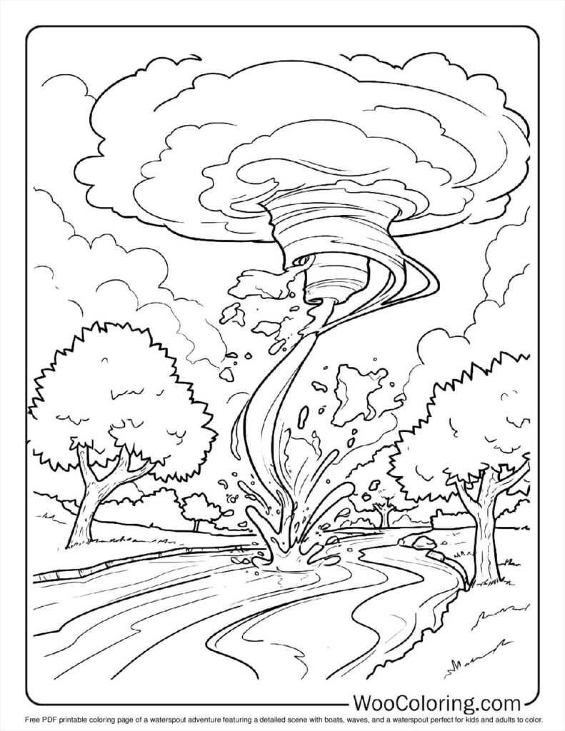 100 Tornado Coloring Pages Free PDF To Print Woo Coloring 100 Tornado Coloring Pages Free PDF To Print Woo Coloring