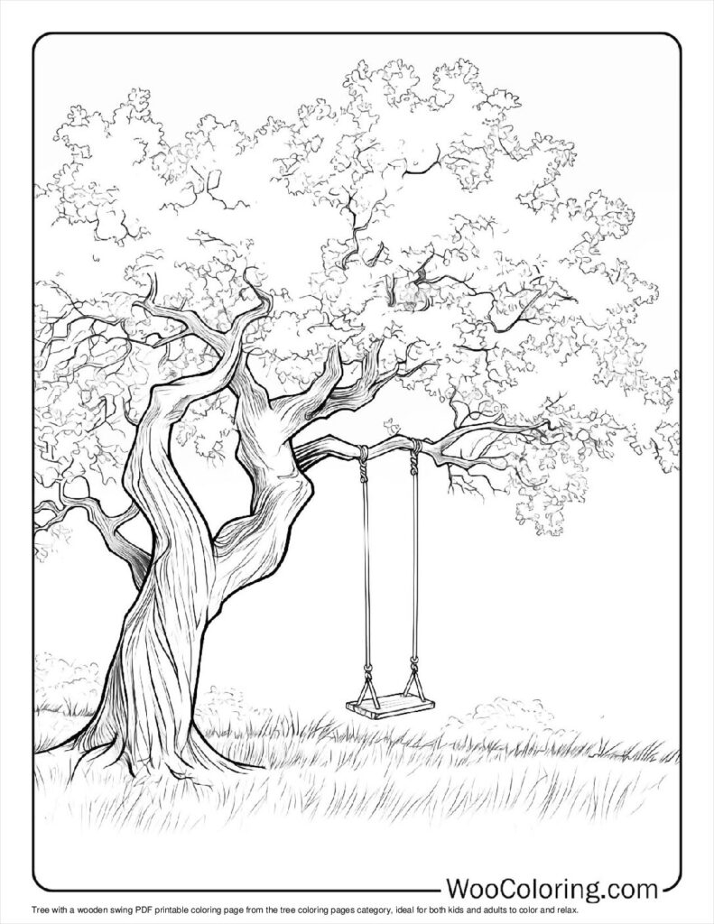 tree coloring pages tree coloring pages