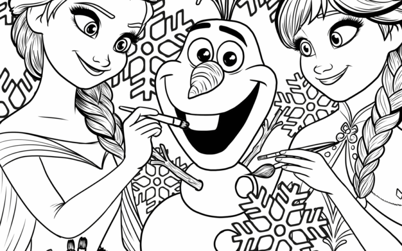 12 Elsa Coloring Pages For Little Frozen Fans TheToyZone