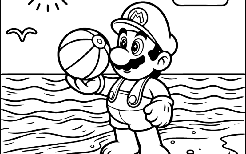 12 Must Have Super Mario Coloring Pages Free Printable PDFs