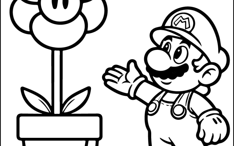 12 Must Have Super Mario Coloring Pages Free Printable PDFs