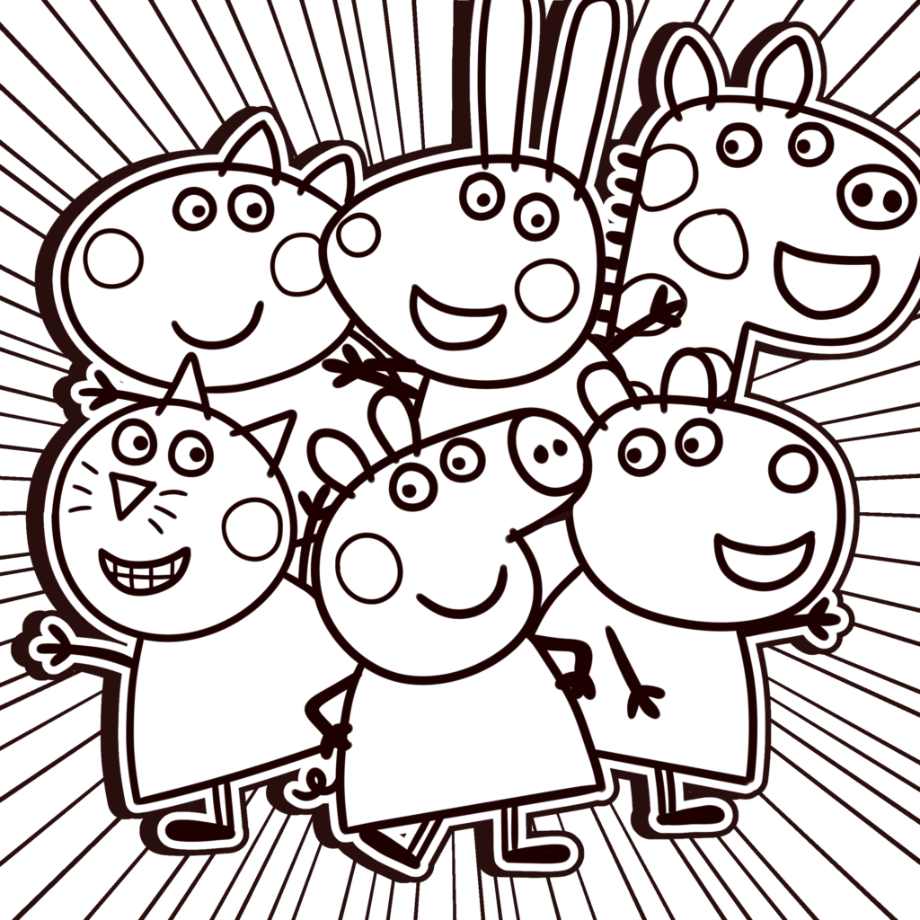 12 Peppa Pig Coloring Pages TheToyZone 12 Peppa Pig Coloring Pages TheToyZone
