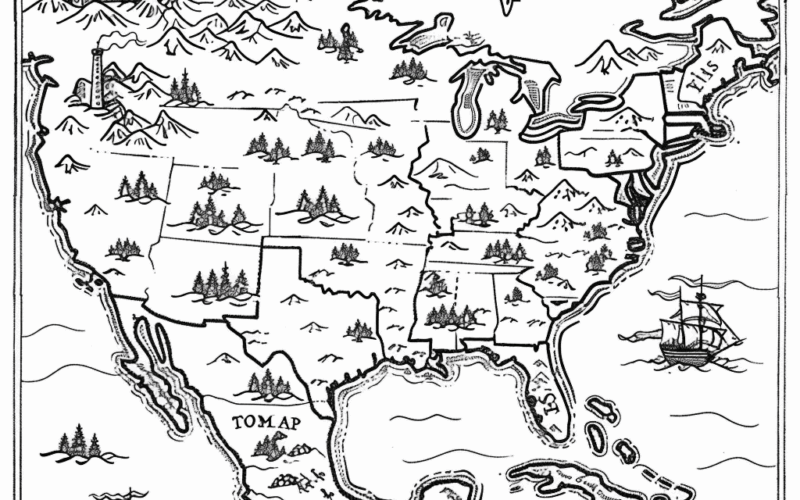 13 Colonies Coloring Pages Free Printable