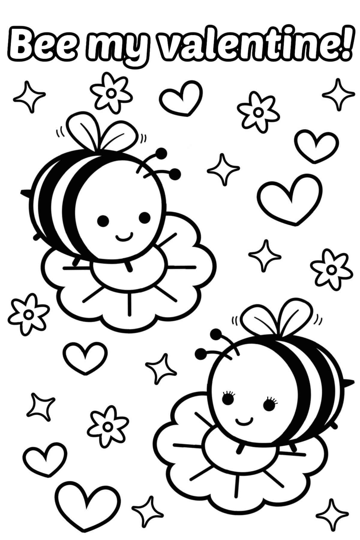valentine coloring pages