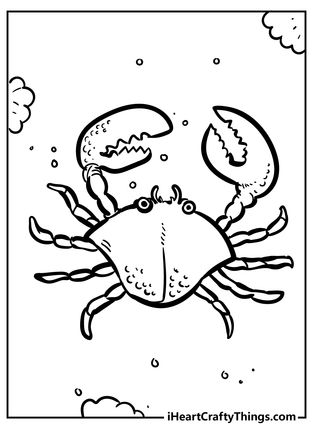 15 Crab Coloring Pages Printable PDF For Free 15 Crab Coloring Pages Printable PDF For Free