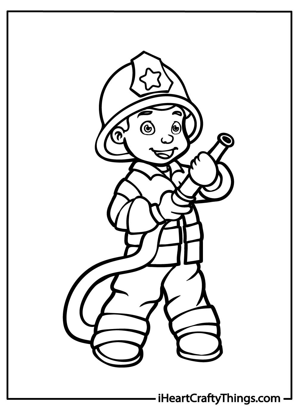 fireman coloring pages