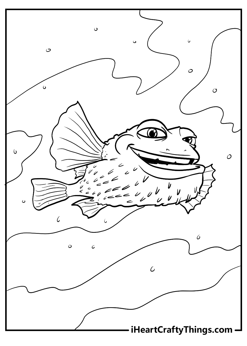 finding nemo color pages