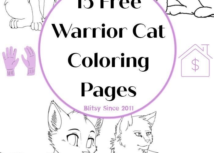 15 Free Warrior Cat Coloring Pages For Kids And Adults