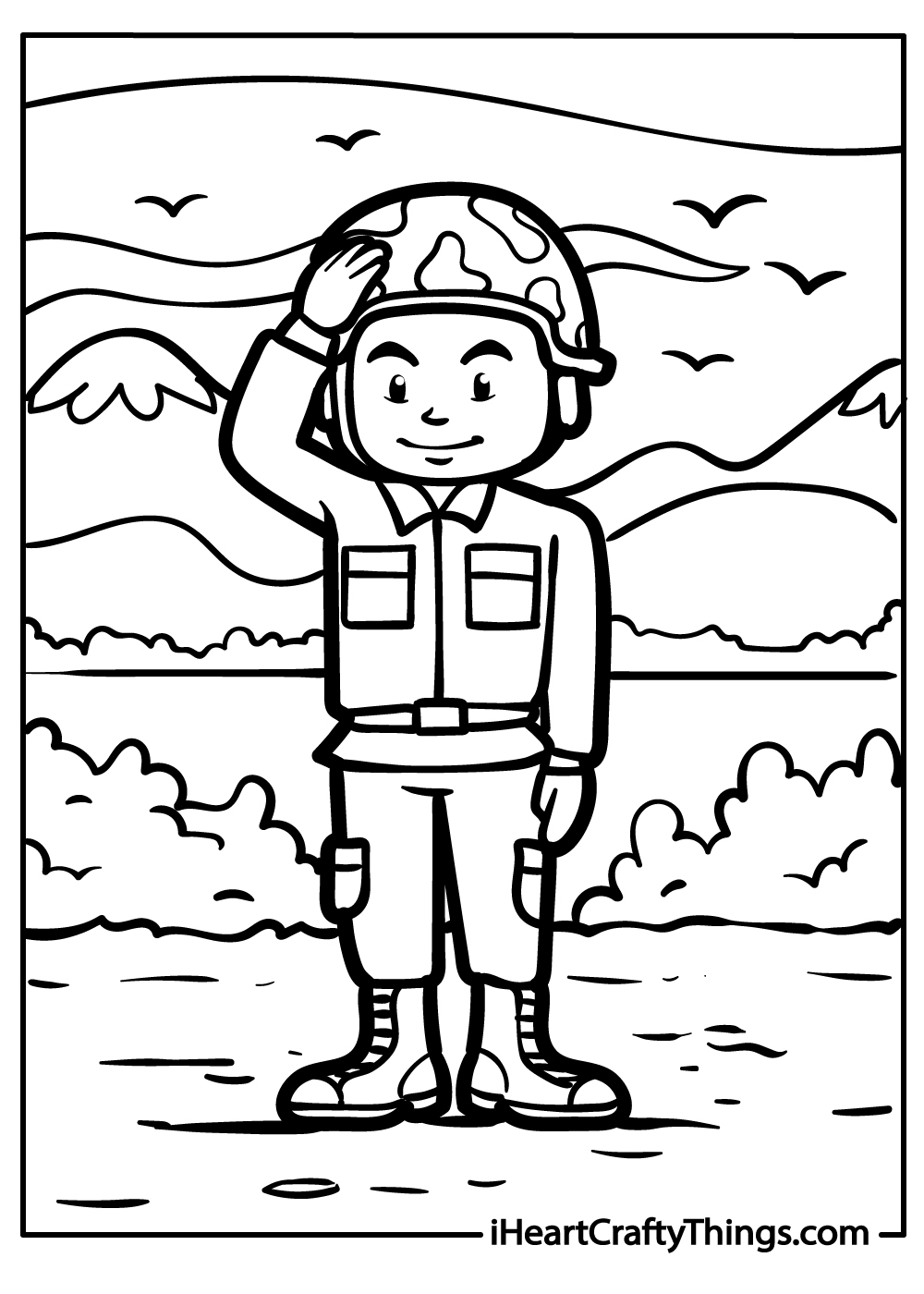15 Military Coloring Pages 100 Free Printables 