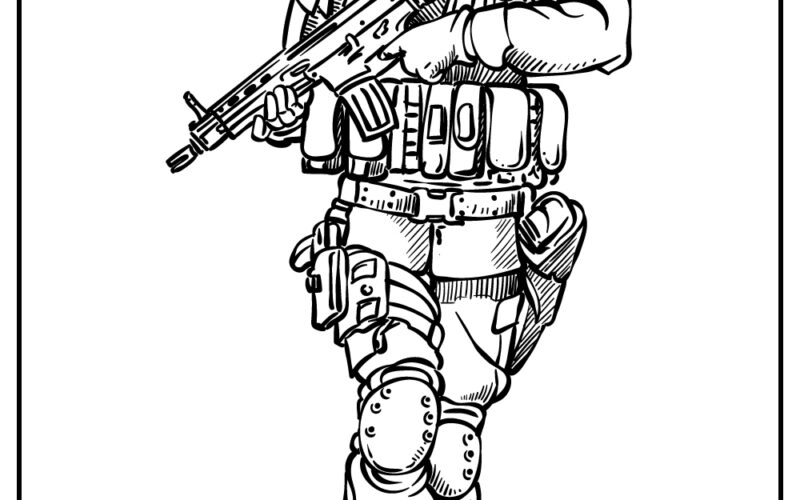 15 Military Coloring Pages 100 Free Printables