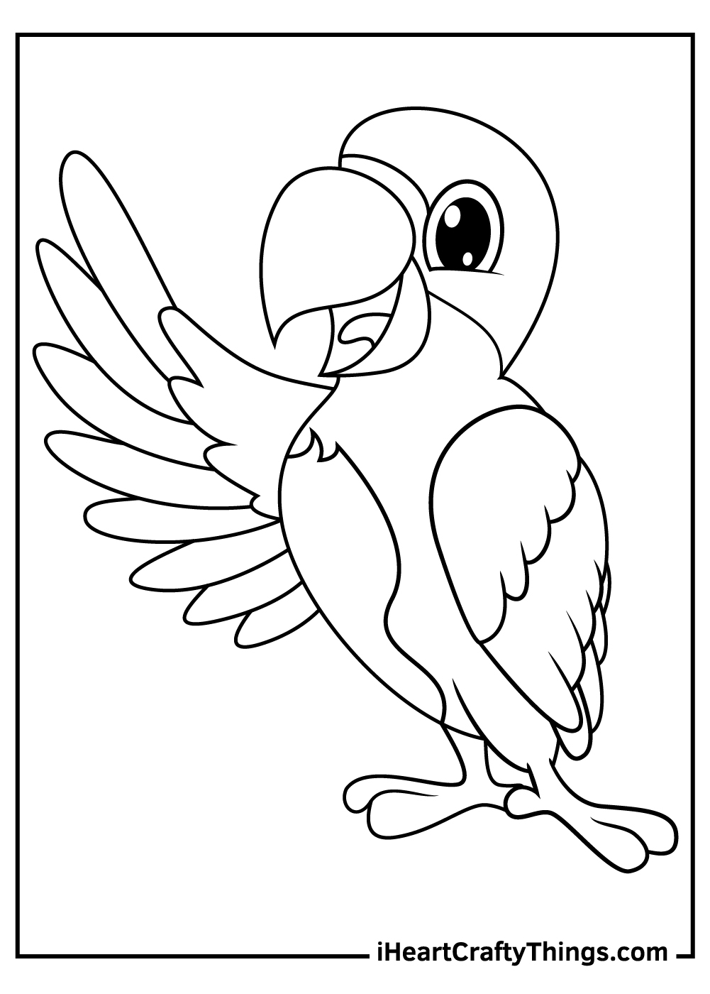 15 Parrot Coloring Pages 100 Free Printables 