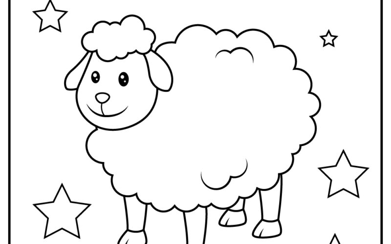 15 Sheep Coloring Pages 100 Free Printables