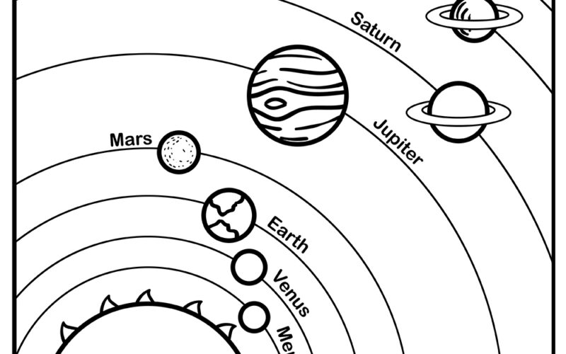 15 Solar System Coloring Pages 100 Free Printables
