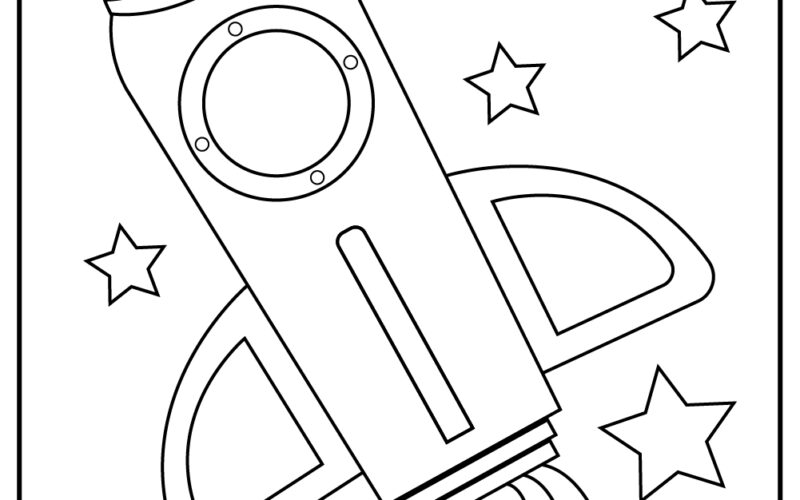15 Spaceship Coloring Pages 100 Free Printables