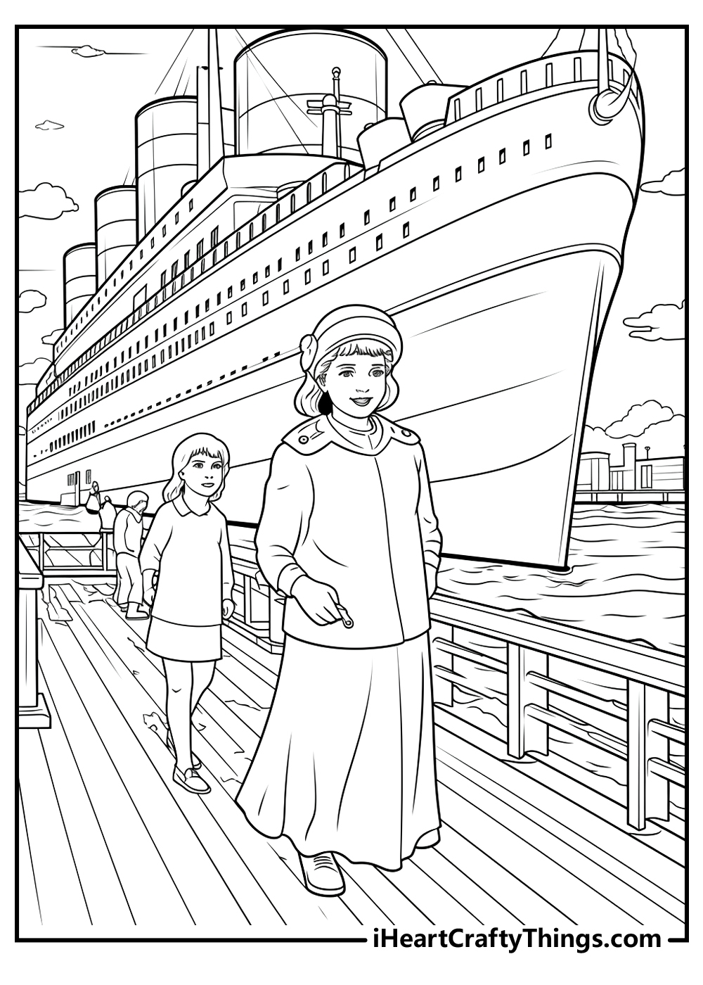15 Titanic Coloring Pages 100 Free To Download And Print 