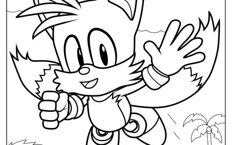 18 Tails Coloring Pages Free PDF Printables
