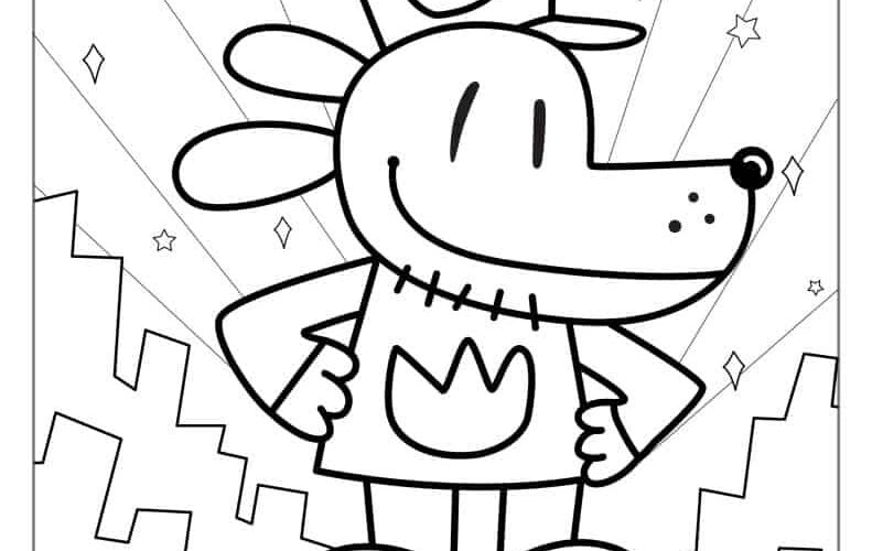 19 Dog Man Coloring Pages Free PDF Printables