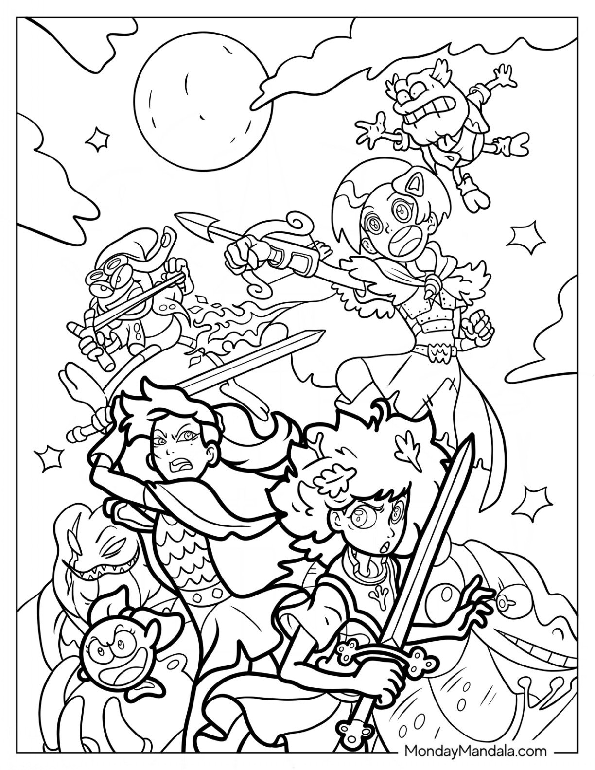 amphibia coloring pages sprig amphibia coloring pages sprig
