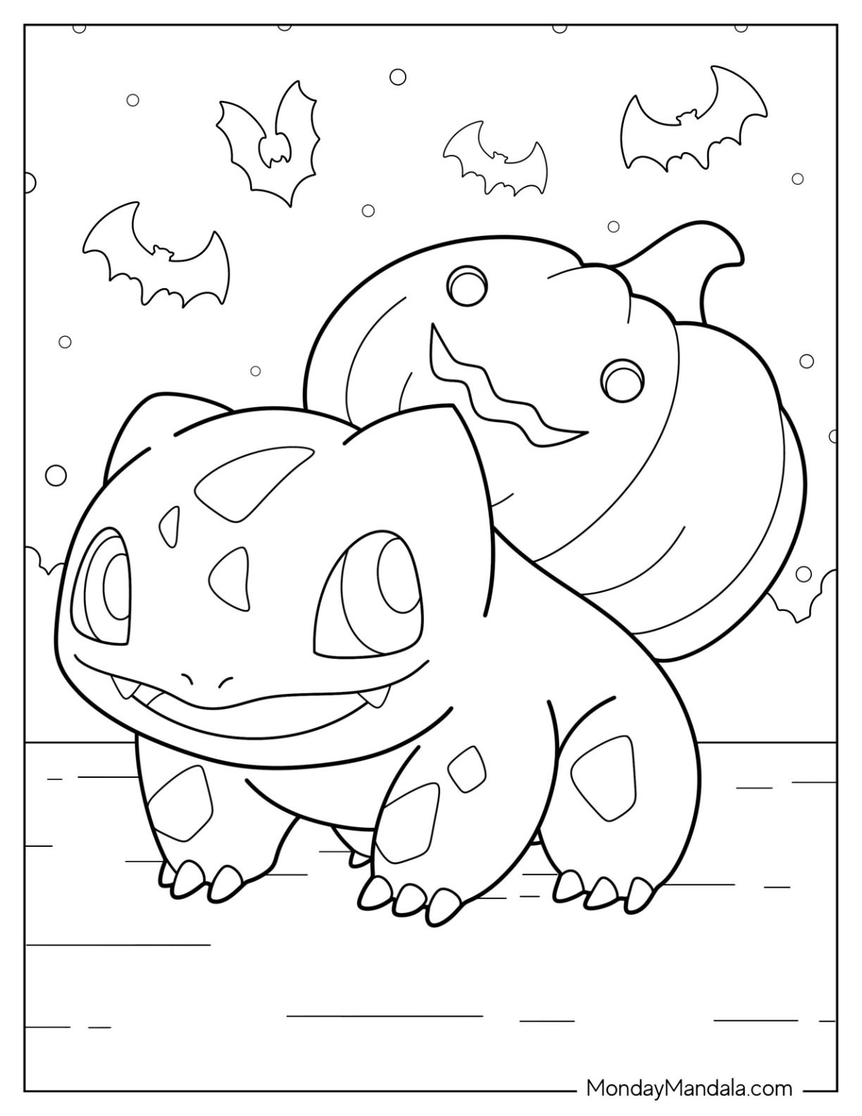 20 Bulbasaur Coloring Pages Free PDF Printables 