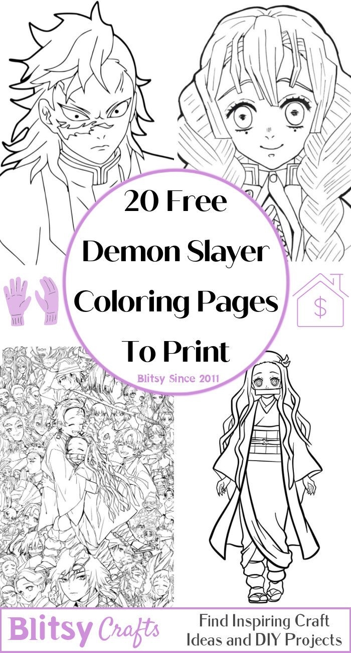 demon slayer coloring pages demon slayer coloring pages