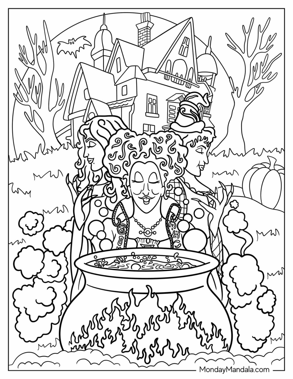 20 Hocus Pocus Coloring Pages Free PDF Printables 20 Hocus Pocus Coloring Pages Free PDF Printables