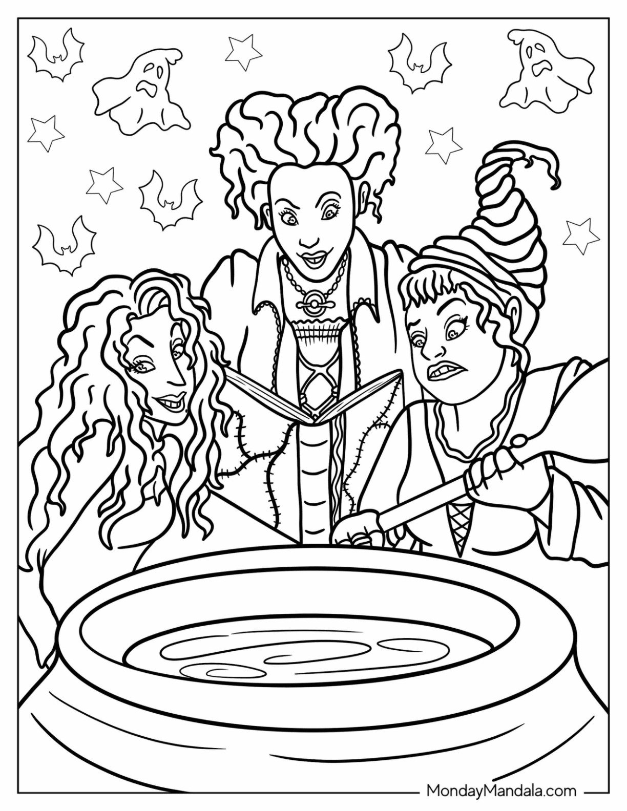 20 Hocus Pocus Coloring Pages Free PDF Printables 20 Hocus Pocus Coloring Pages Free PDF Printables