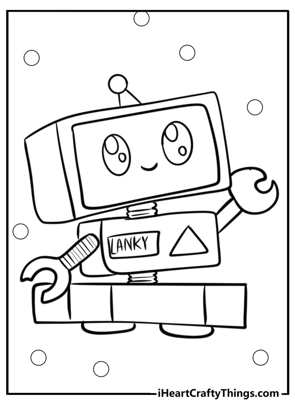 20 LankyBox Coloring Pages Free Detailed PDF Printables 