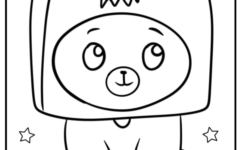 20 LankyBox Coloring Pages Free Detailed PDF Printables