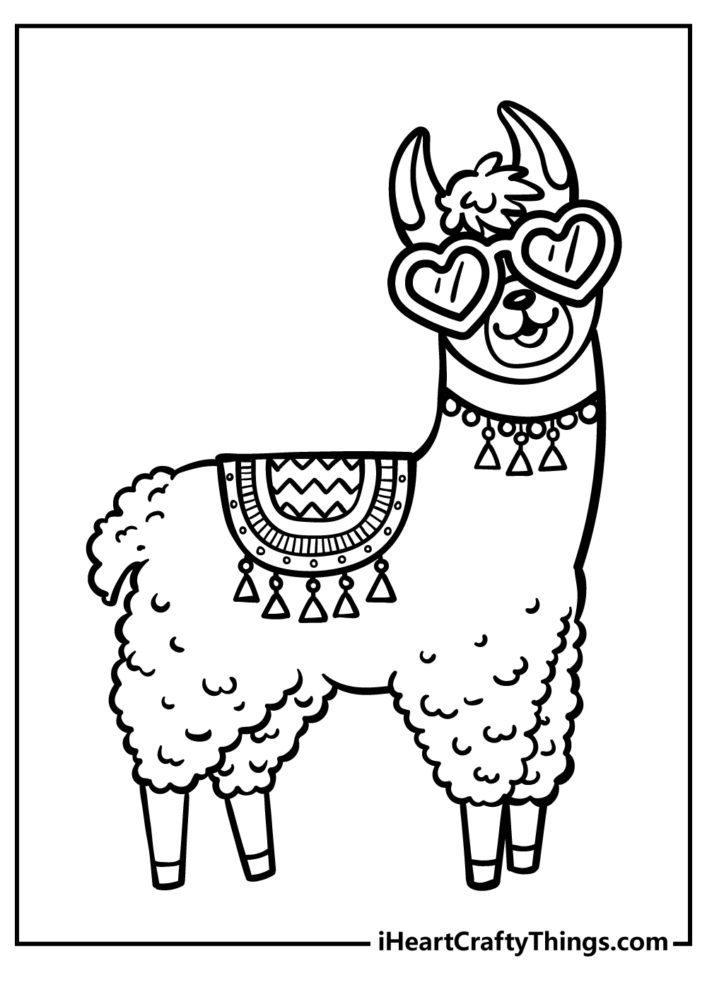 20 Llama Coloring Pages 100 Free Printables 