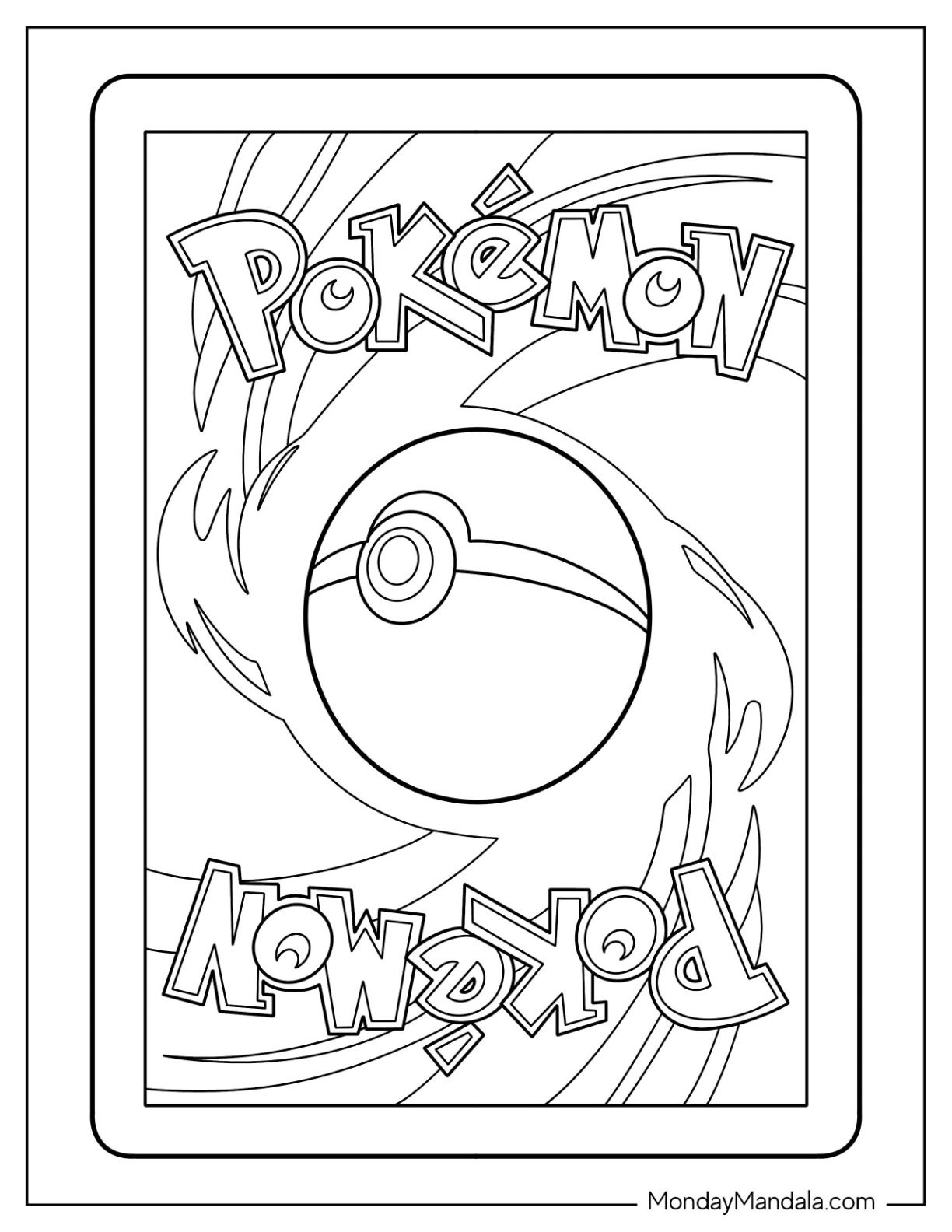coloring pages of pokemon cards coloring pages of pokemon cards