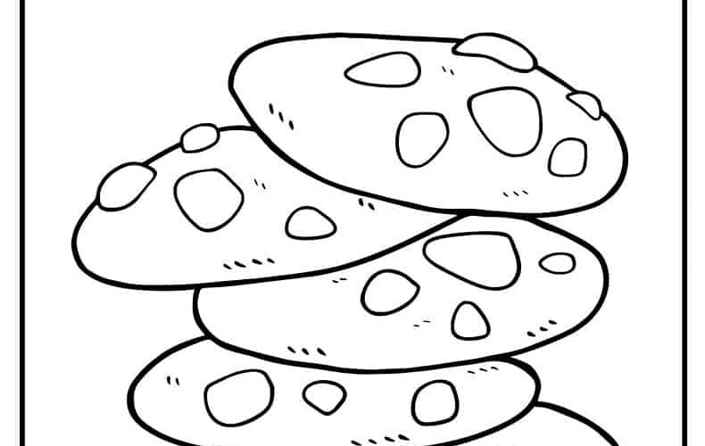 21 Cute Cookie Coloring Pages Free PDF Printables Simply Love Coloring