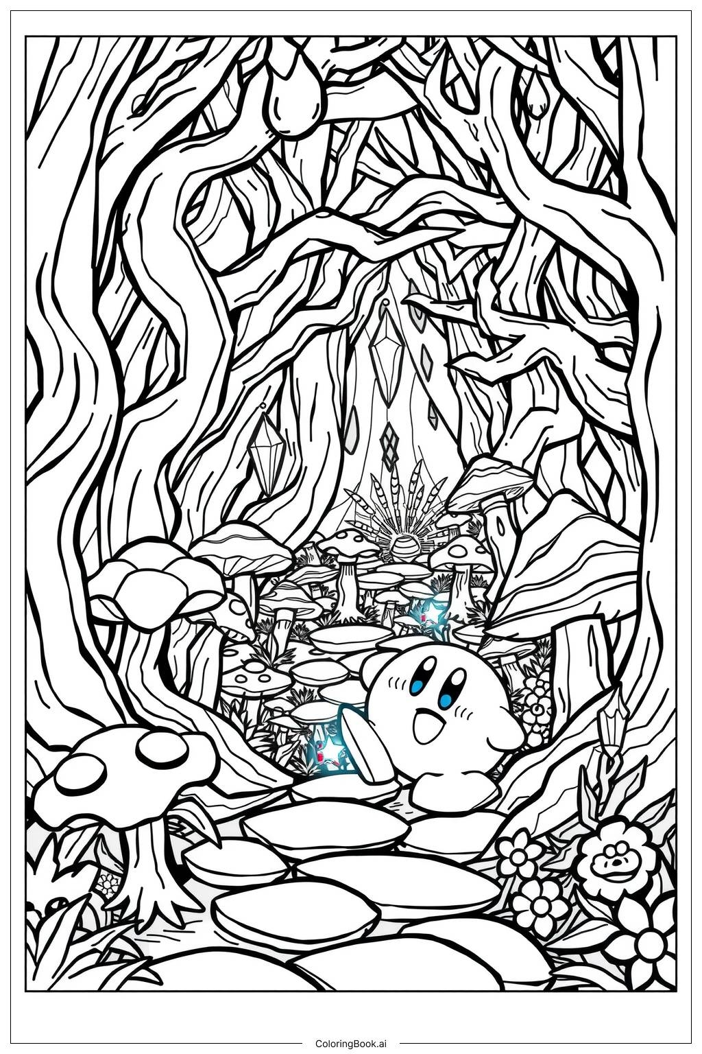 21 Kirby Coloring Pages Free PDF PNG Printables 