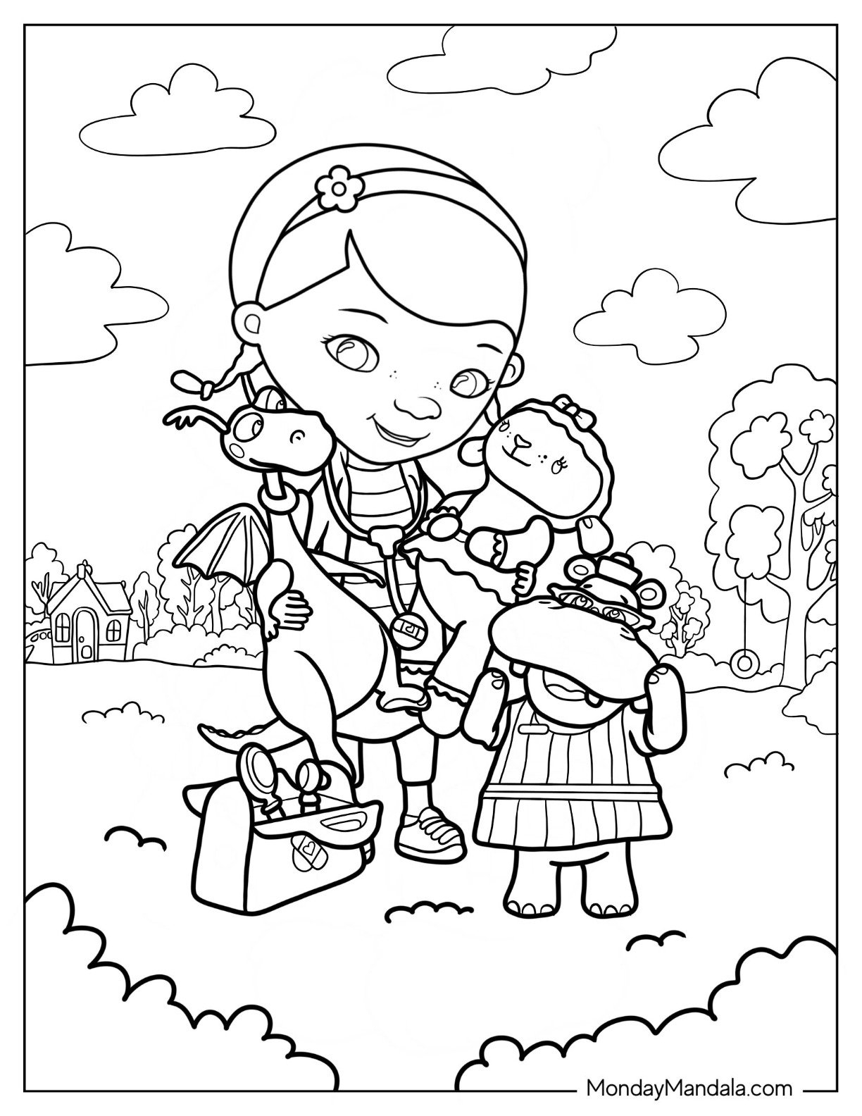 22 Doc McStuffins Coloring Pages Free PDF Printables 