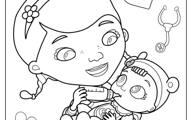 22 Doc McStuffins Coloring Pages Free PDF Printables