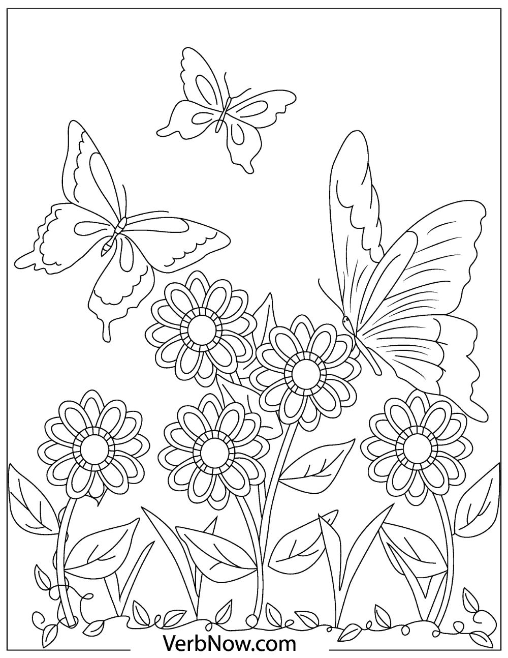 22 Free Butterfly Coloring Pages 100 Printable PDF 