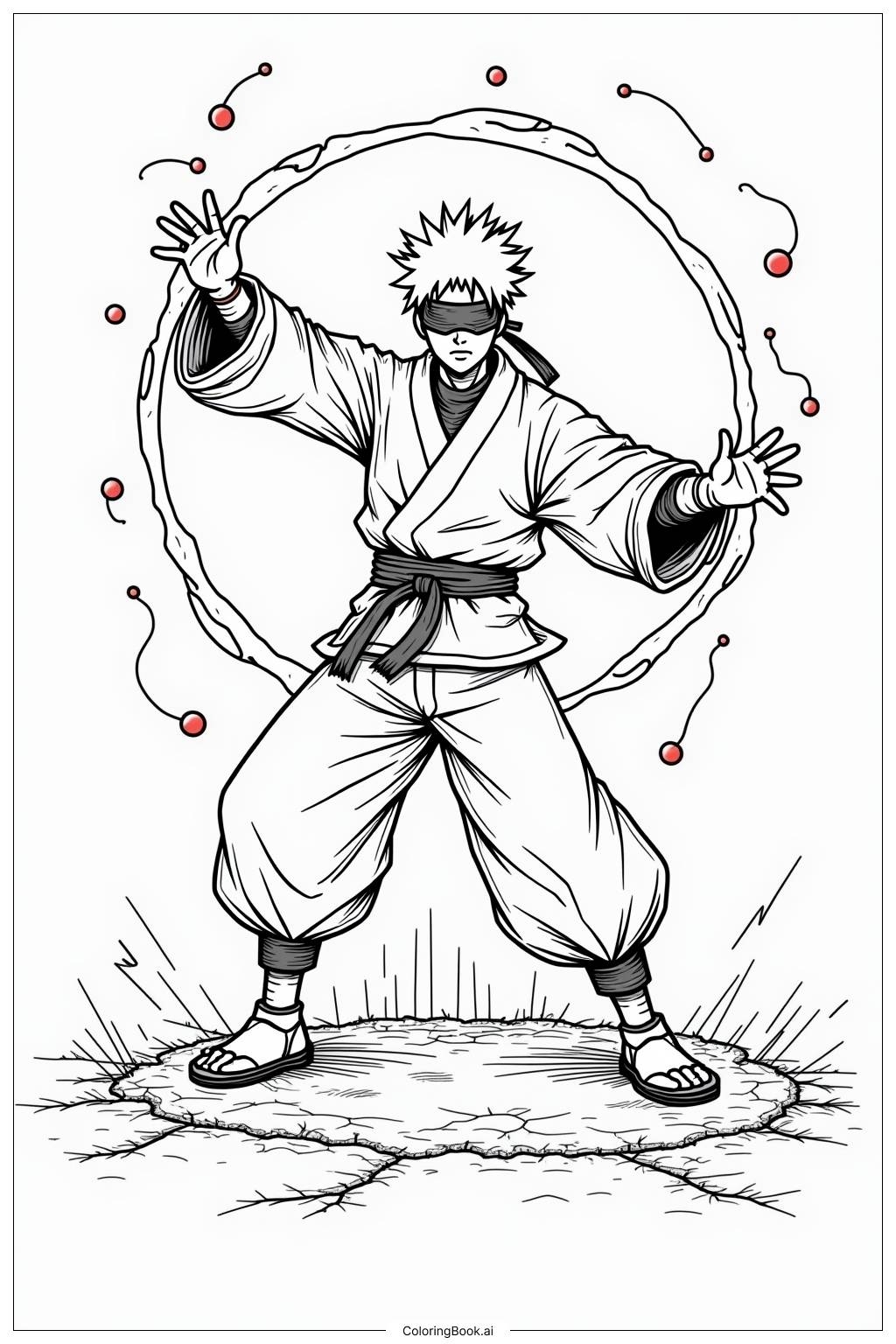 22 Gojo Coloring Pages Free PDF PNG Printables 