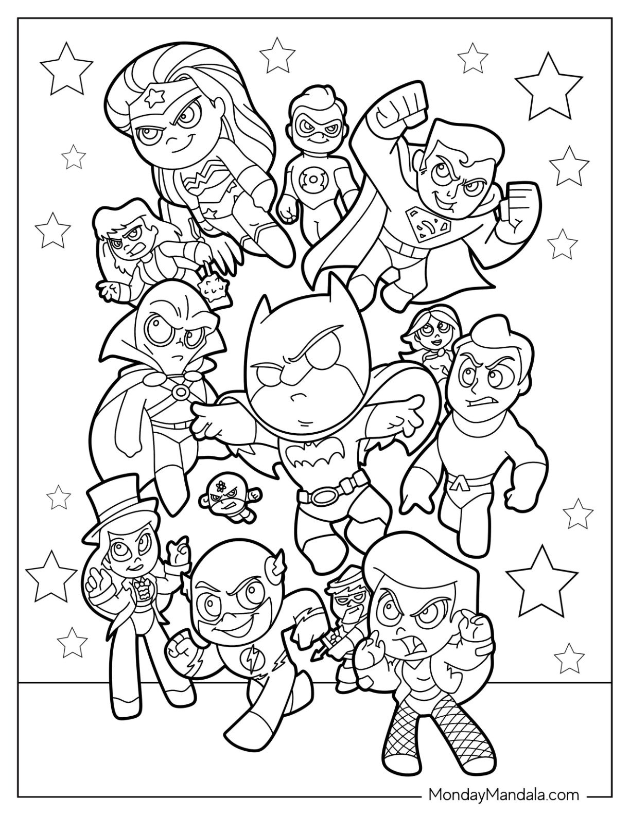 22 Justice League Coloring Pages Free PDF Printables 22 Justice League Coloring Pages Free PDF Printables
