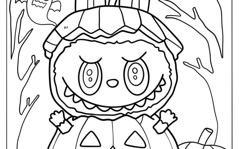 23 Labubu Coloring Pages Free PDF Printables