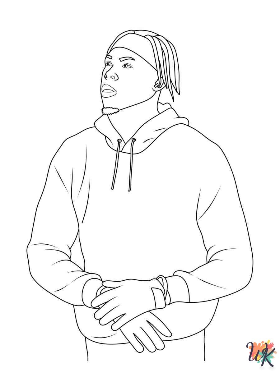 justin jefferson coloring pages