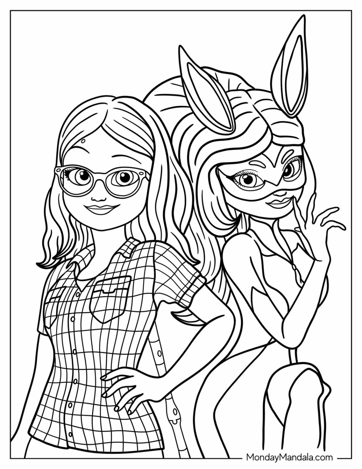 24 Miraculous Ladybug Coloring Pages Free PDF Printables 