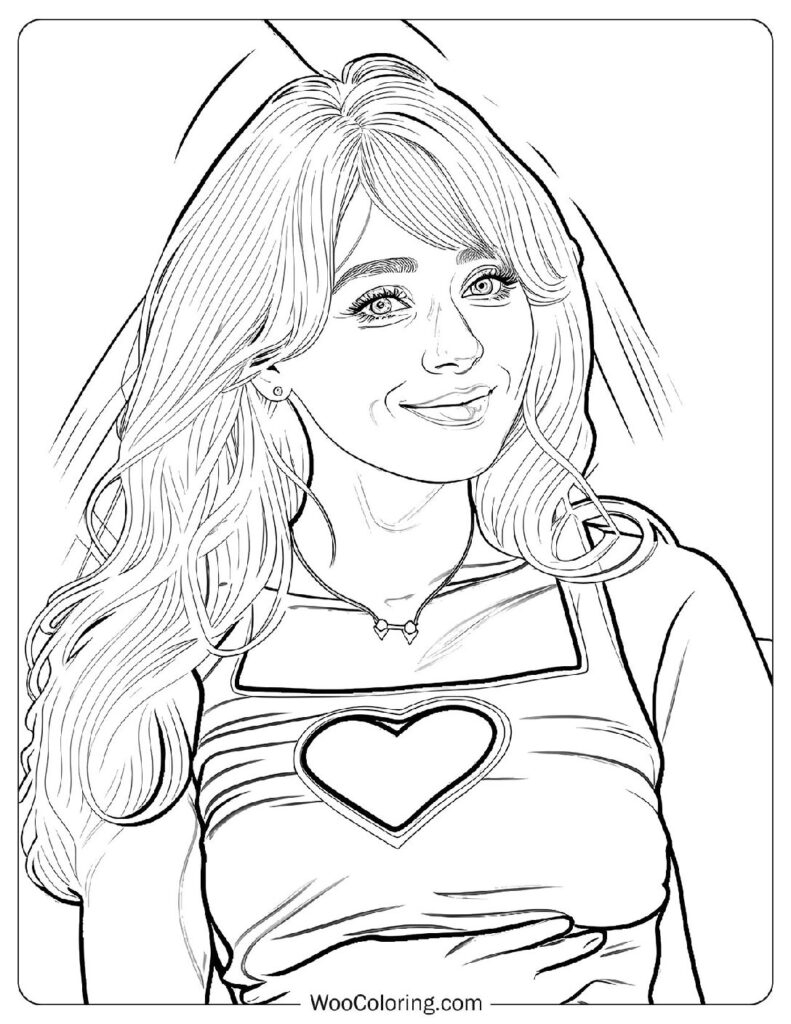 24 Sabrina Carpenter Coloring Pages Free PDF To Print Woo Coloring